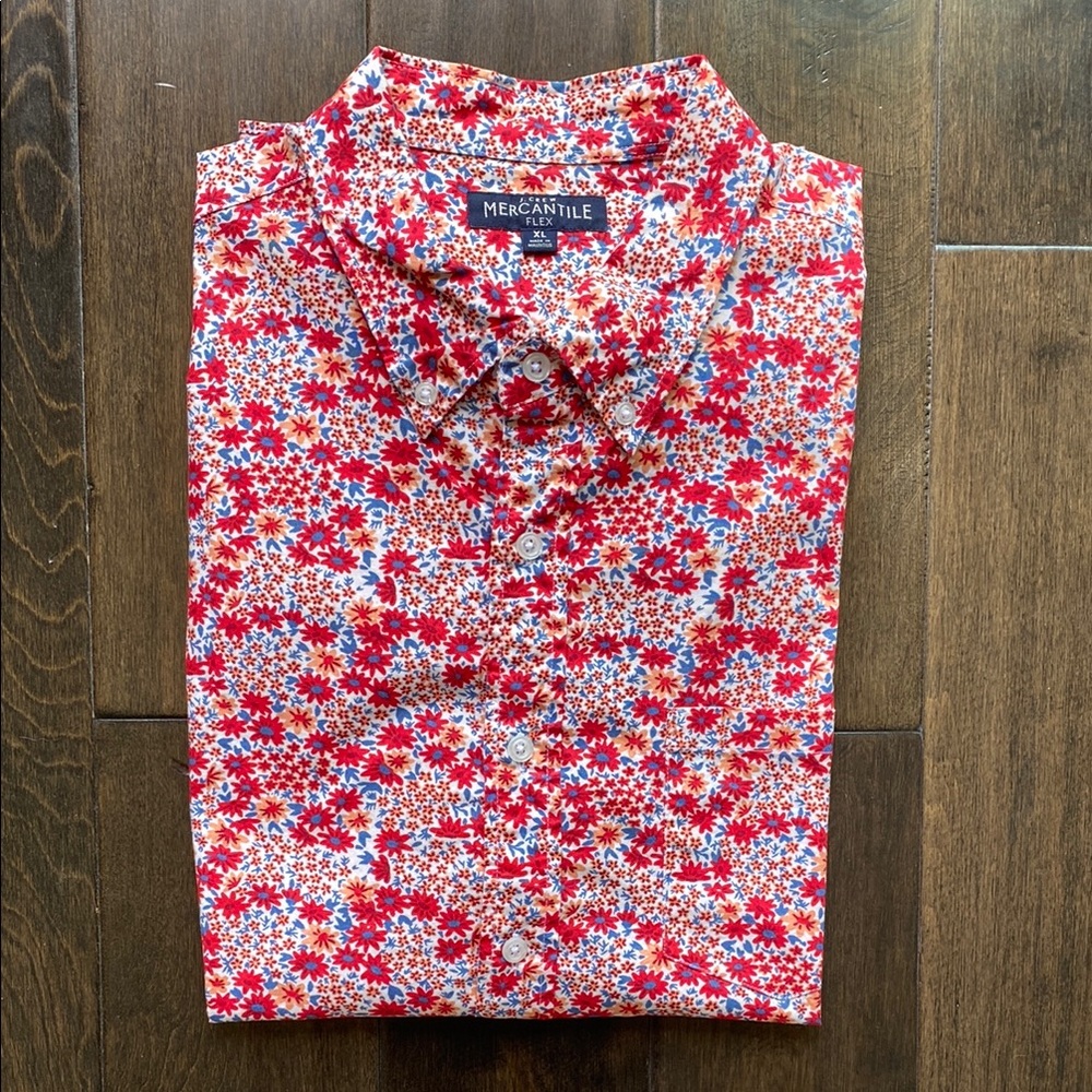 J.Crew Floral Short Sleeve Shirt